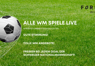 Die WM 2026 live in der Forum Bar Widnau!